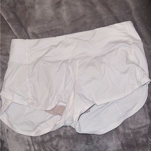 Size 4 2.5” white speed ups